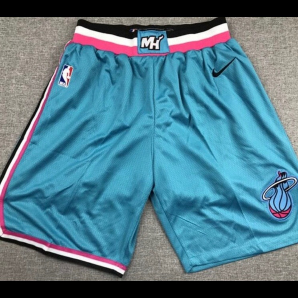 Miami Heat Vice Wave Swingman Shorts
